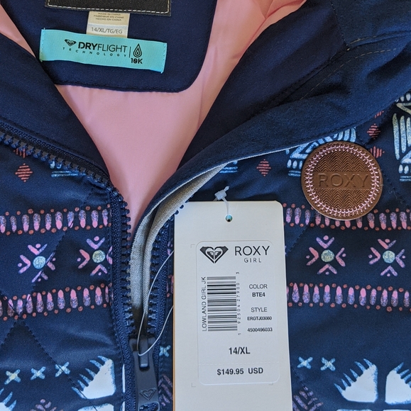 Roxy Girl Jacket- 14/XL - Picture 7 of 7